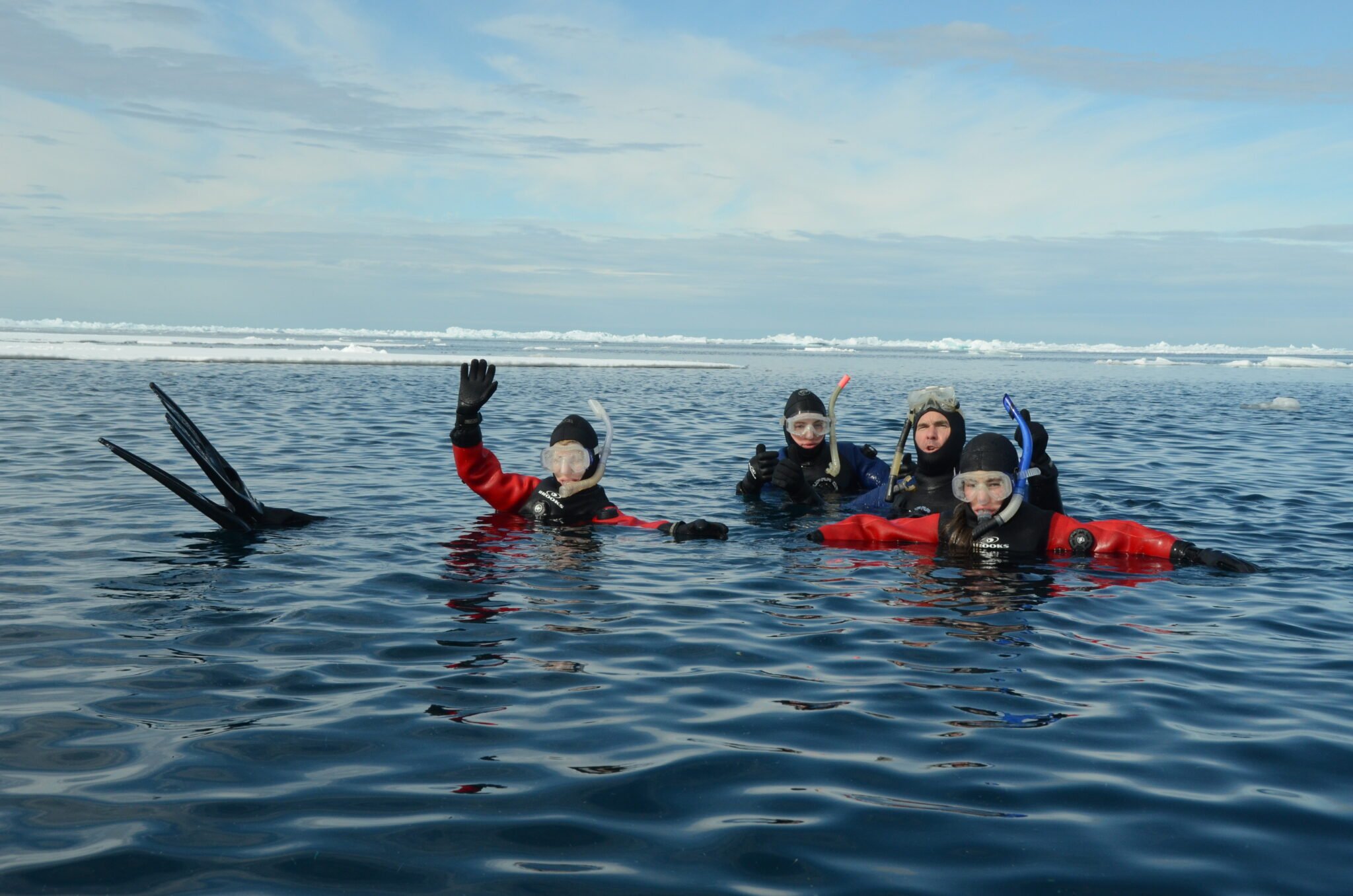 Snorkeling At The Floe Edge