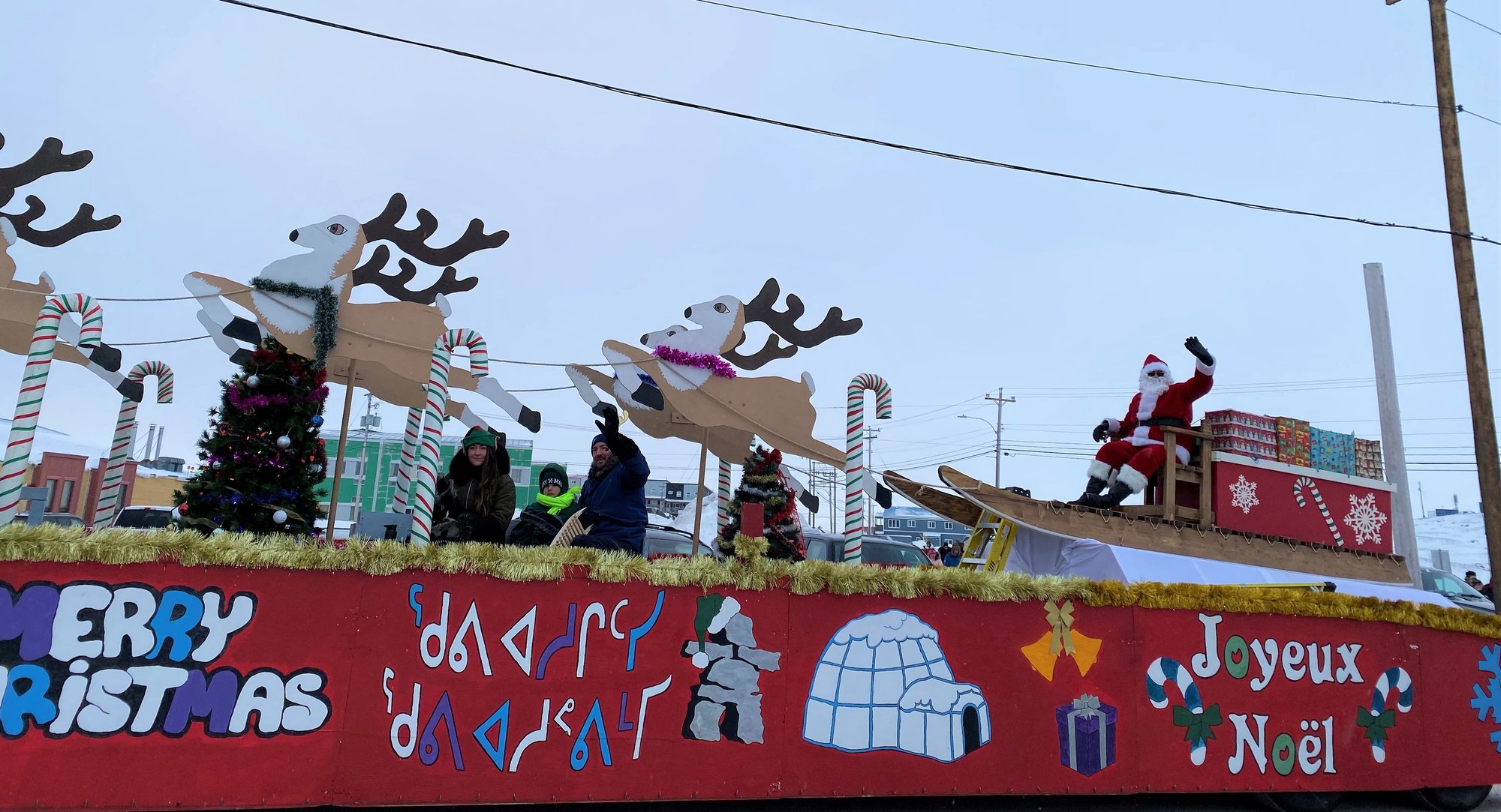 Iqaluit’s Santa Claus Parade