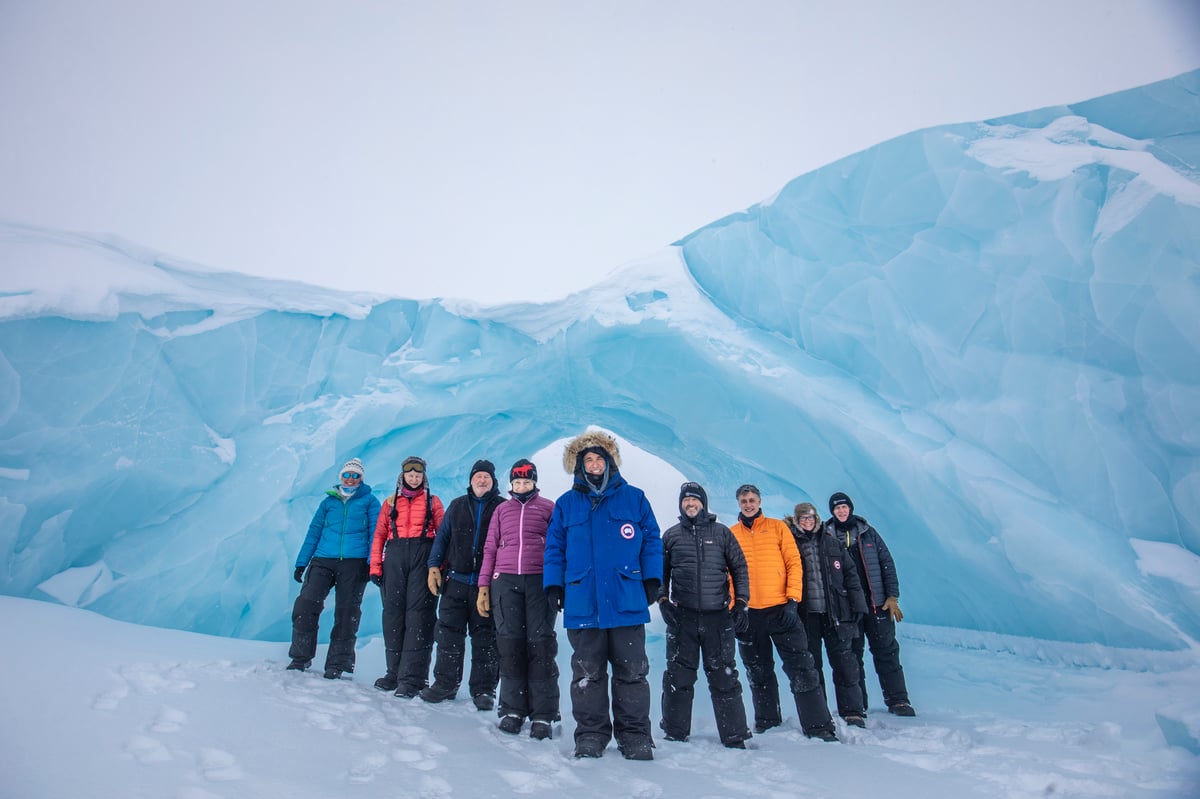 Group of Arctic Explorers